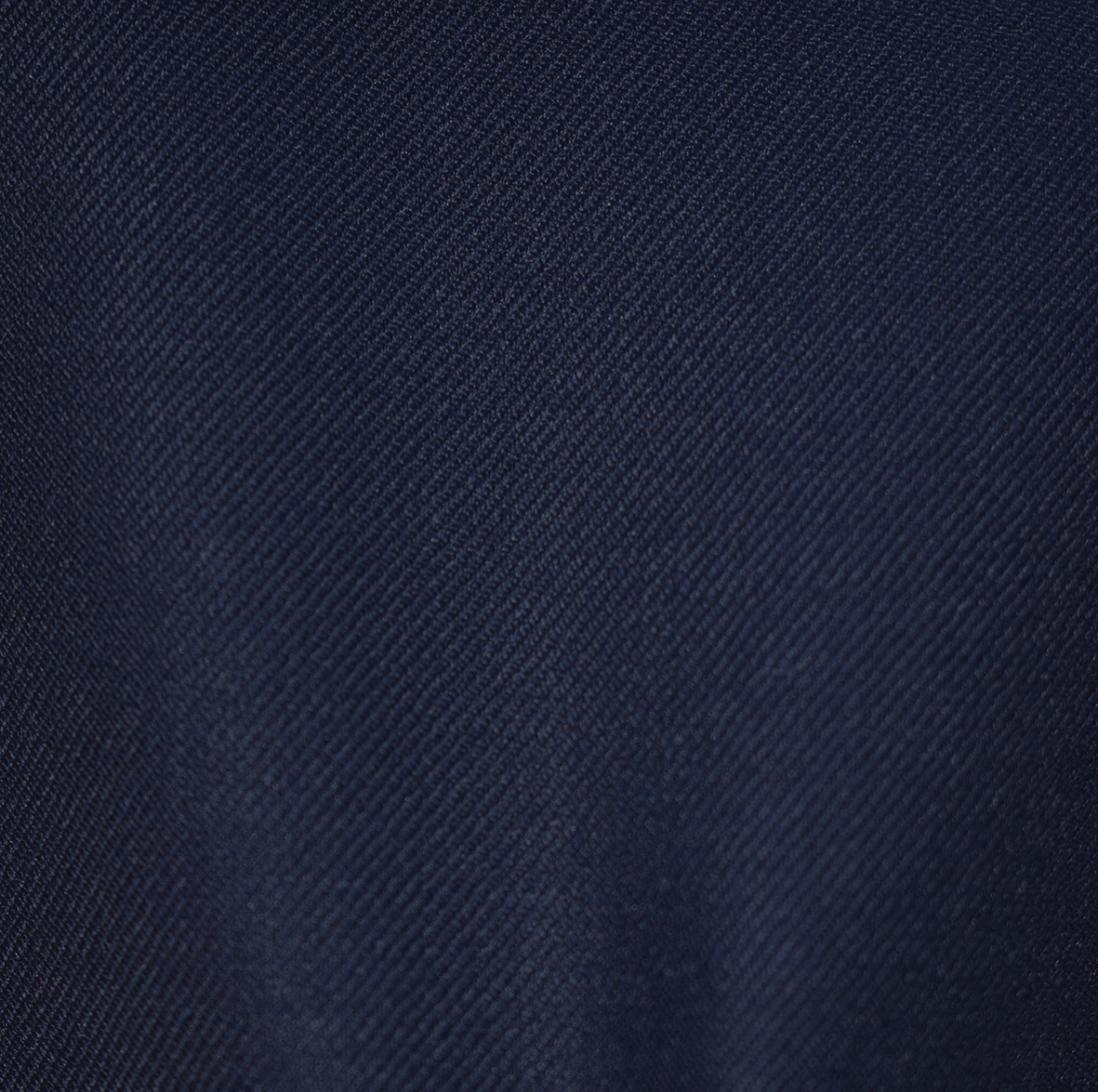Navy blue wool twill