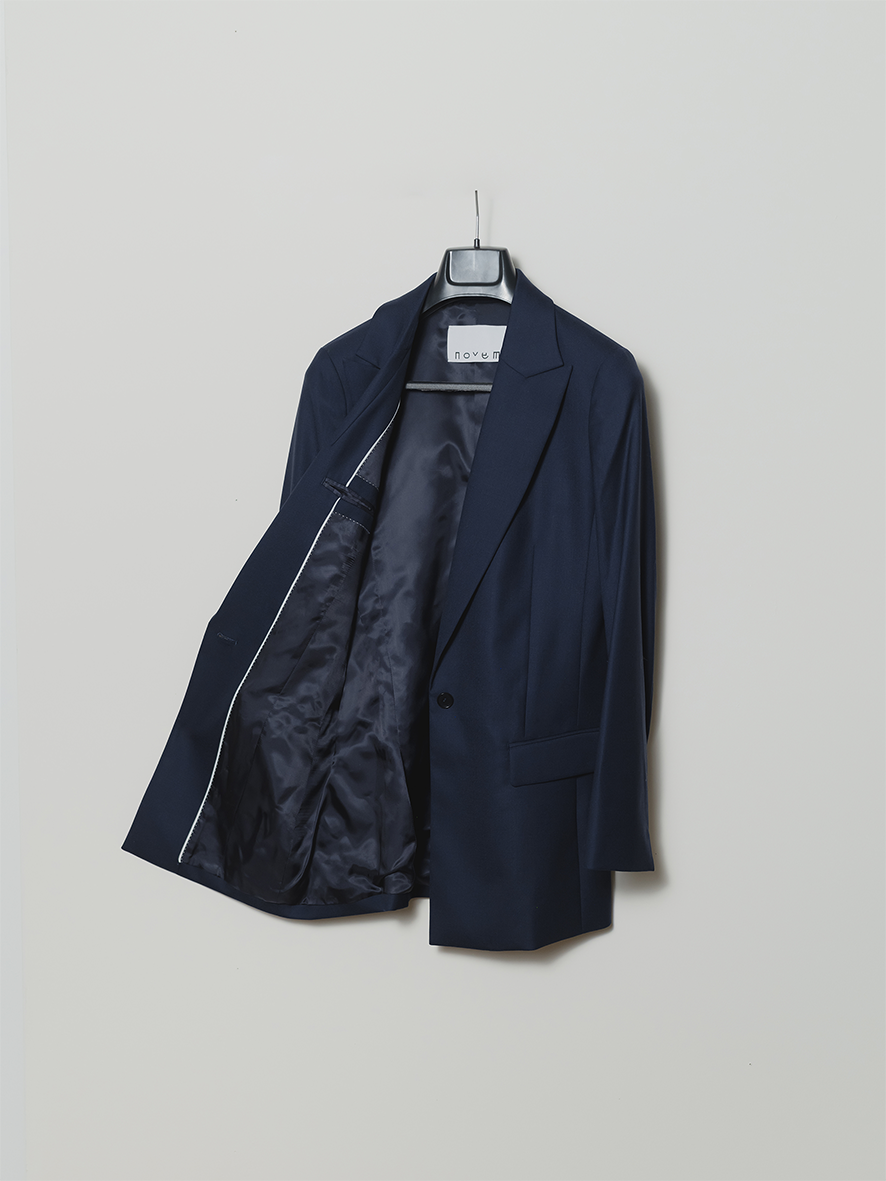Simone Contemporary Blazer in Stretch Serge
